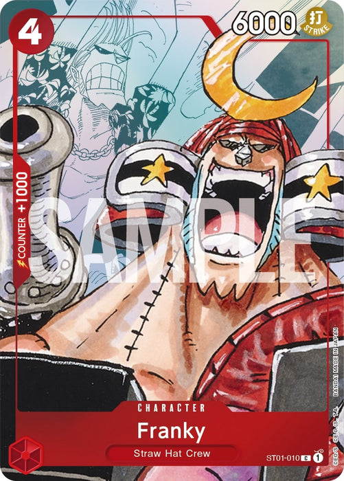 Franky - ST01-010 (Alternate Art) [ST01-010] (One Piece Promotion Cards)