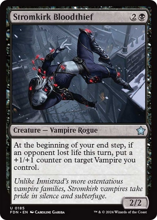 Stromkirk Bloodthief [FDN-185] Foil - Foundations