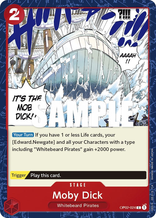 Image for Moby Dick (OP02-024) [Paramount War] - One Piece Card Game