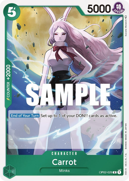 Image for Carrot (OP02-029) (Foil) [Paramount War] - One Piece Card Game