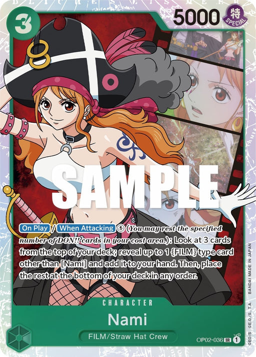 Image for Nami (OP02-036) (Foil) [Paramount War] - One Piece Card Game