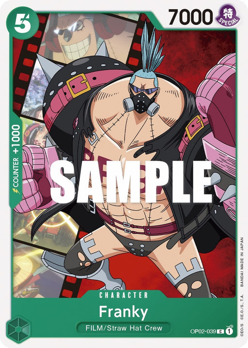 Image for Franky (OP02-039) [Paramount War] - One Piece Card Game