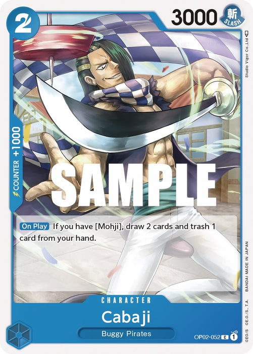 Image for Cabaji (OP02-052) [Paramount War] - One Piece Card Game