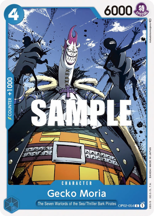 Image for Gecko Moria (OP02-054) [Paramount War] - One Piece Card Game