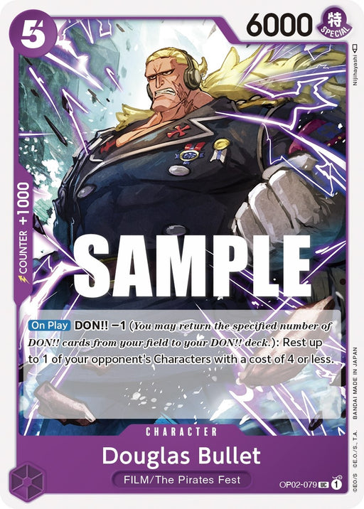 Image for Douglas Bullet (OP02-079) [Paramount War] - One Piece Card Game