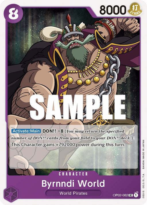 Image for Byrnndi World (OP02-082) [Paramount War] - One Piece Card Game