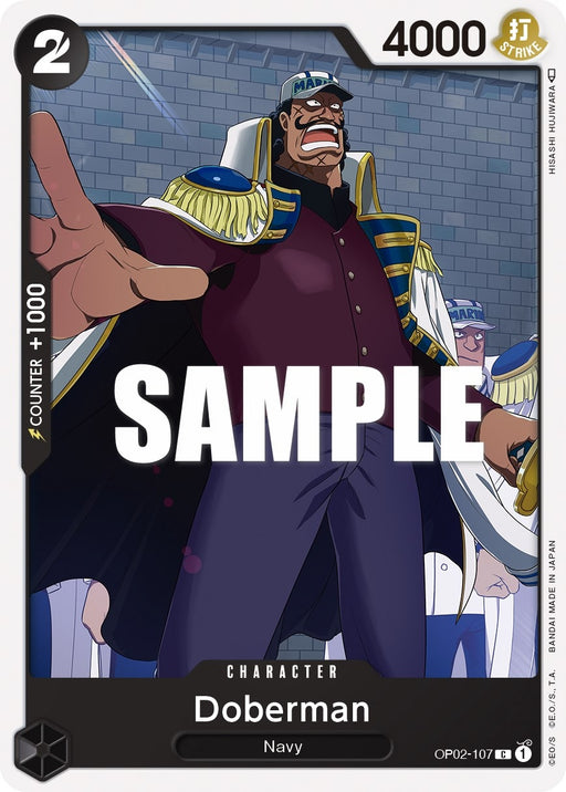 Image for Doberman (OP02-107) [Paramount War] - One Piece Card Game