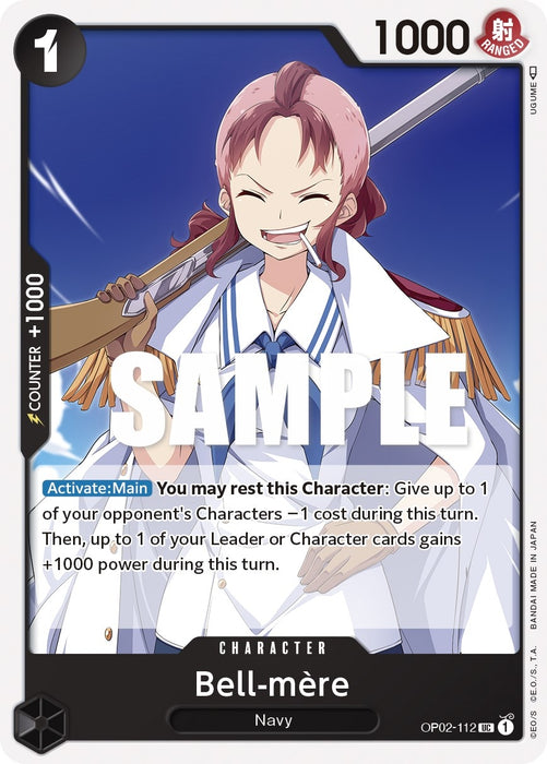 Image for Bell-mere (OP02-112) [Paramount War] - One Piece Card Game