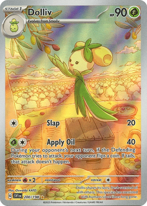 Image for Dolliv (200/198) (Holofoil) [SV01: Scarlet & Violet Base Set] - Pokemon