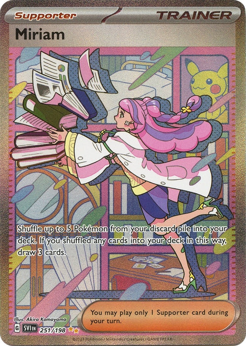 Image for Miriam (251/198) (Holofoil) [SV01: Scarlet & Violet Base Set] - Pokemon