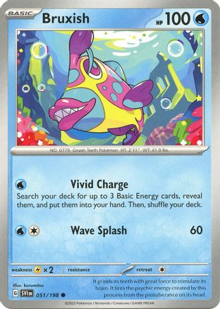 Bruxish (051/198) [Scarlet & Violet: Base Set]