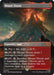 Image for Mount Doom (Borderless) (343) (Foil) [Universes Beyond: The Lord of the Rings: Tales of Middle-earth] - Magic: The Gathering