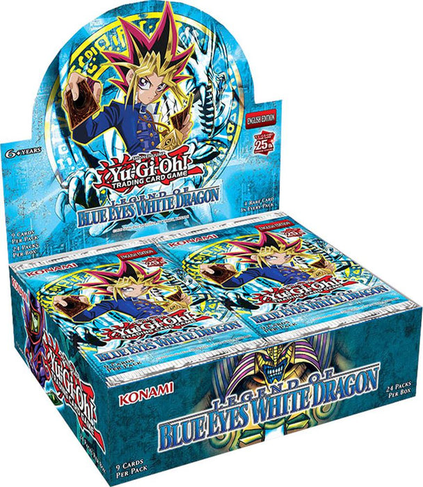 Yugioh 25th Legend Of Blue-eyes White Dragon Booster Box