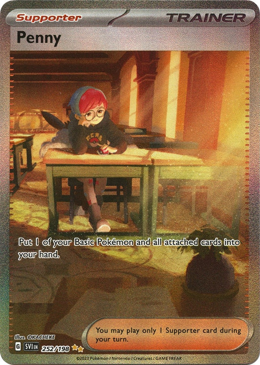 Image for Penny (252/198) (Holofoil) [SV01: Scarlet & Violet Base Set] - Pokemon