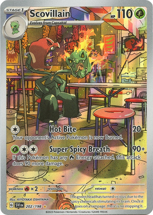 Image for Scovillain (202/198) (Holofoil) [SV01: Scarlet & Violet Base Set] - Pokemon