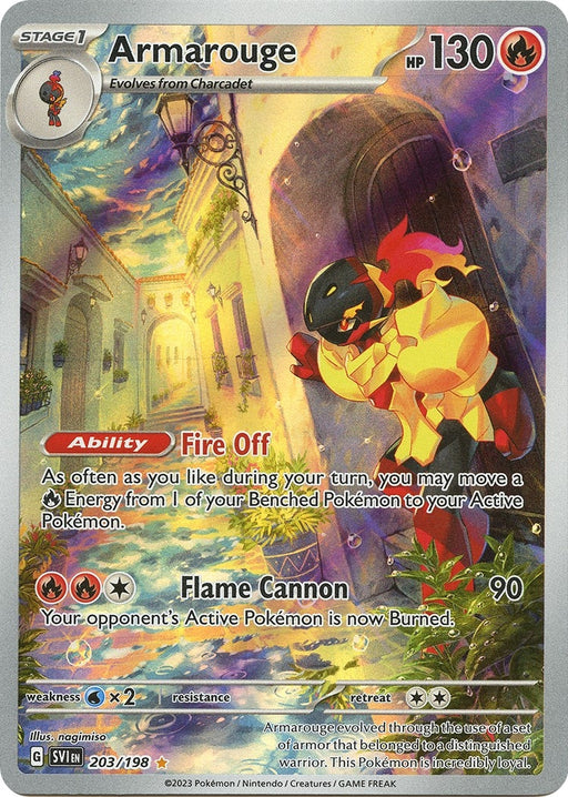 Image for Armarouge (203/198) (Holofoil) [SV01: Scarlet & Violet Base Set] - Pokemon
