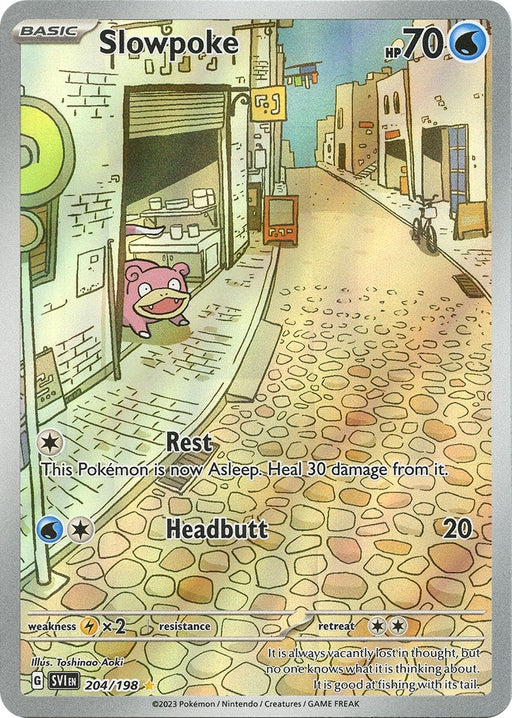 Image for Slowpoke (204/198) (Holofoil) [SV01: Scarlet & Violet Base Set] - Pokemon