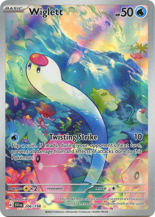 Image for Wiglett (206/198) (Holofoil) [SV01: Scarlet & Violet Base Set] - Pokemon