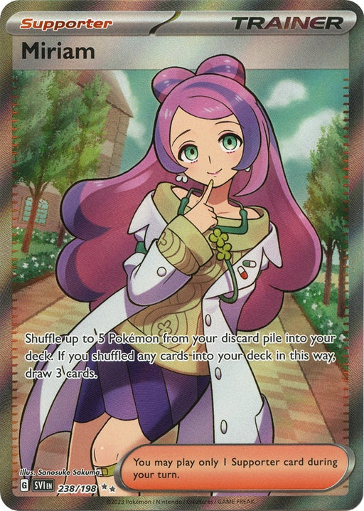 Image for Miriam (238/198) (Holofoil) [SV01: Scarlet & Violet Base Set] - Pokemon