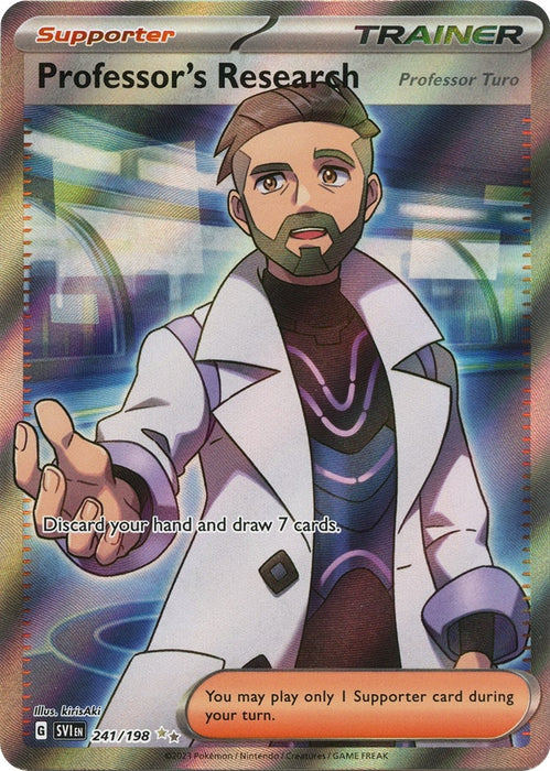Image for Professor's Research (241/198) (Holofoil) [SV01: Scarlet & Violet Base Set] - Pokemon