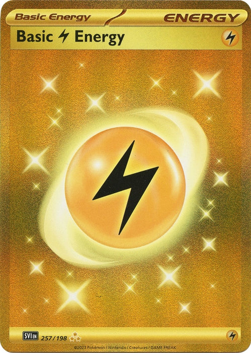 Image for Basic Lightning Energy (257/198) (Holofoil) [SV01: Scarlet & Violet Base Set] - Pokemon