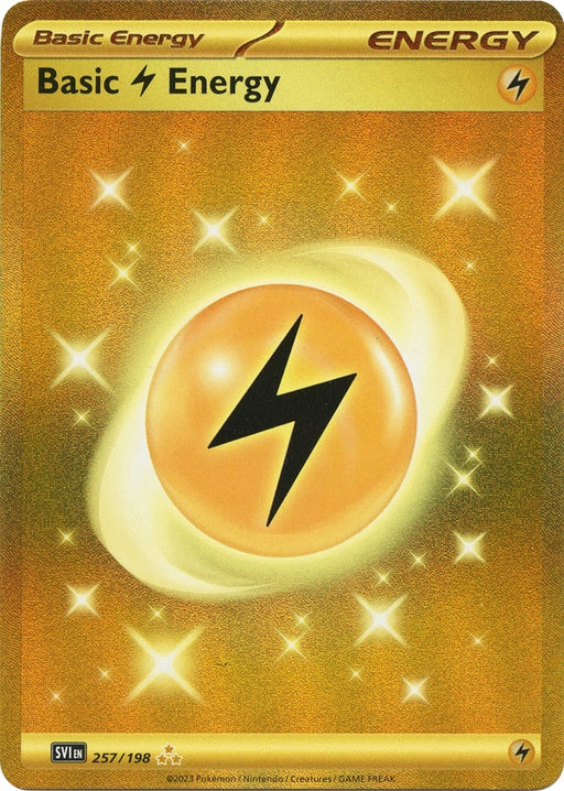 Image for Basic Lightning Energy (257/198) (Holofoil) [SV01: Scarlet & Violet Base Set] - Pokemon