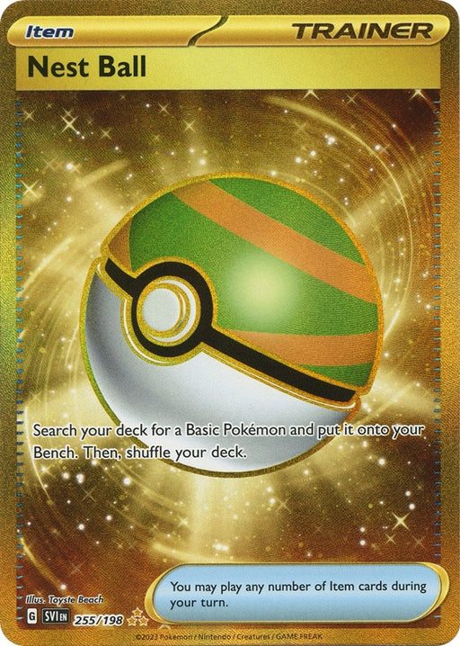 Image for Nest Ball (255/198) (Holofoil) [SV01: Scarlet & Violet Base Set] - Pokemon