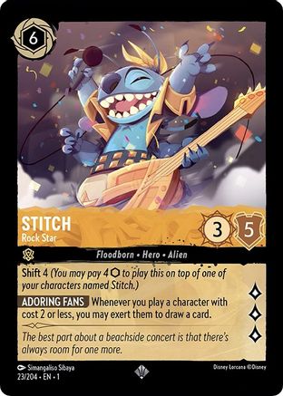 Stitch - Rock Star (23/204)  [The First Chapter]