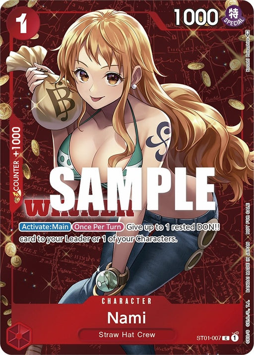 Image for Nami (Tournament Pack Vol. 3) [Winner] (ST01-007) (Foil) [One Piece Promotion Cards] - One Piece Card Game