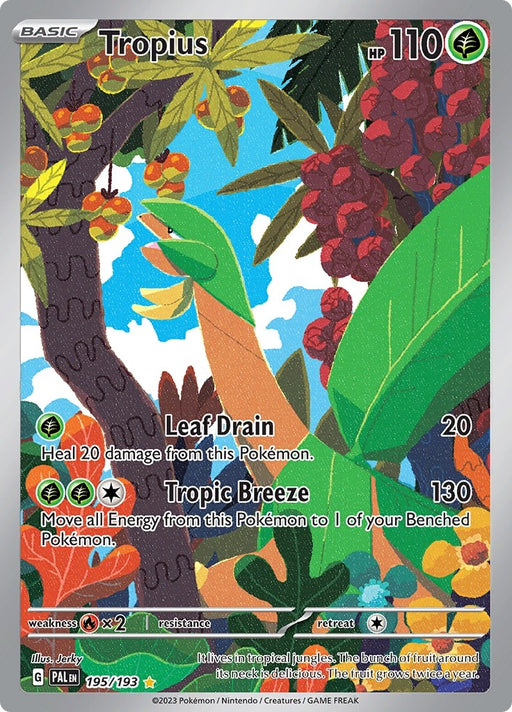Image for Tropius (195/193) (Holofoil) [SV02: Paldea Evolved] - Pokemon