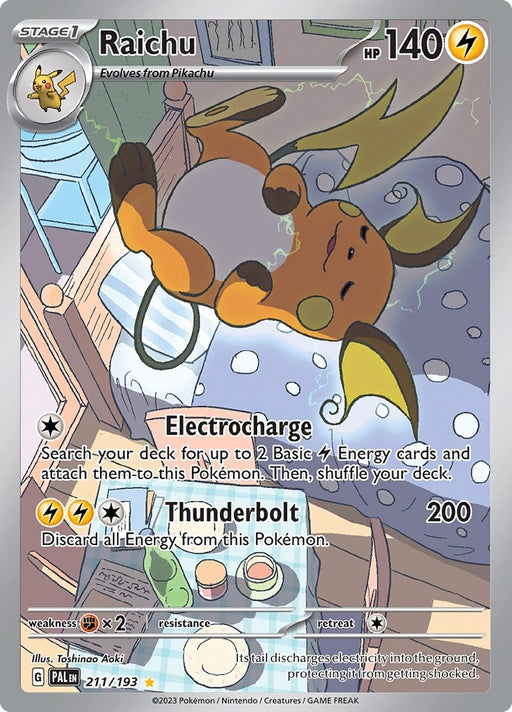 Image for Raichu (211/193) (Holofoil) [SV02: Paldea Evolved] - Pokemon