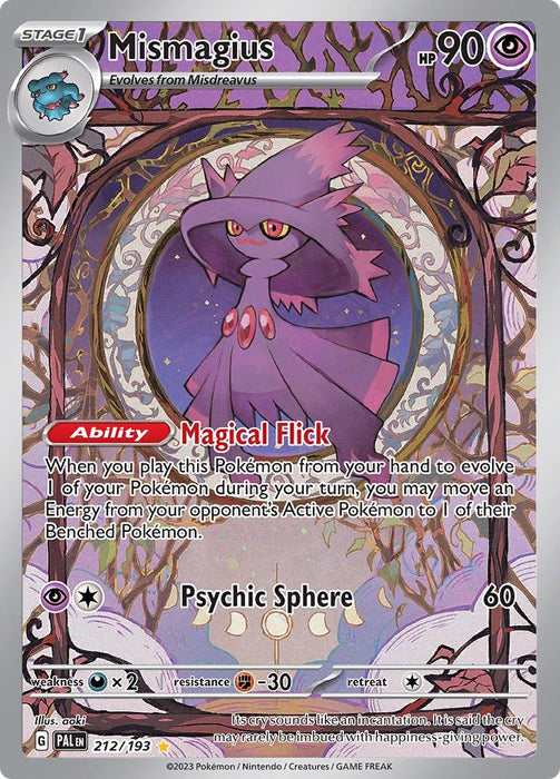 Image for Mismagius (212/193) (Holofoil) [SV02: Paldea Evolved] - Pokemon