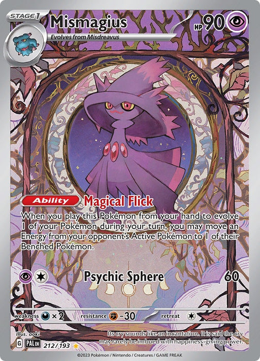 Image for Mismagius (212/193) (Holofoil) [SV02: Paldea Evolved] - Pokemon