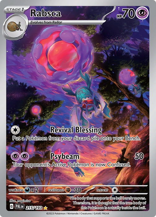 Image for Rabsca (215/193) (Holofoil) [SV02: Paldea Evolved] - Pokemon