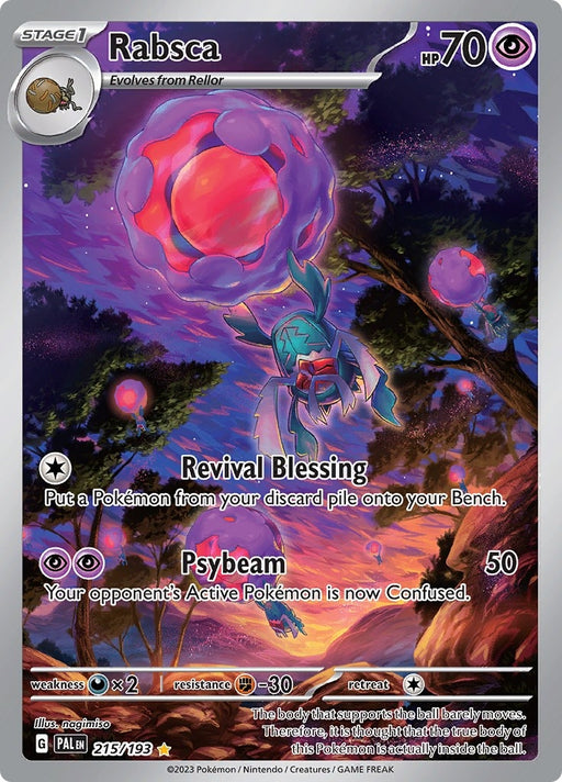 Image for Rabsca (215/193) (Holofoil) [SV02: Paldea Evolved] - Pokemon