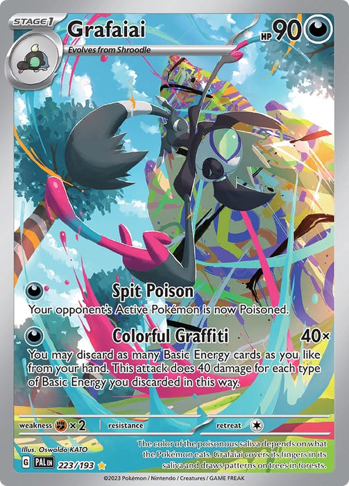 Image for Grafaiai (223/193) (Holofoil) [SV02: Paldea Evolved] - Pokemon