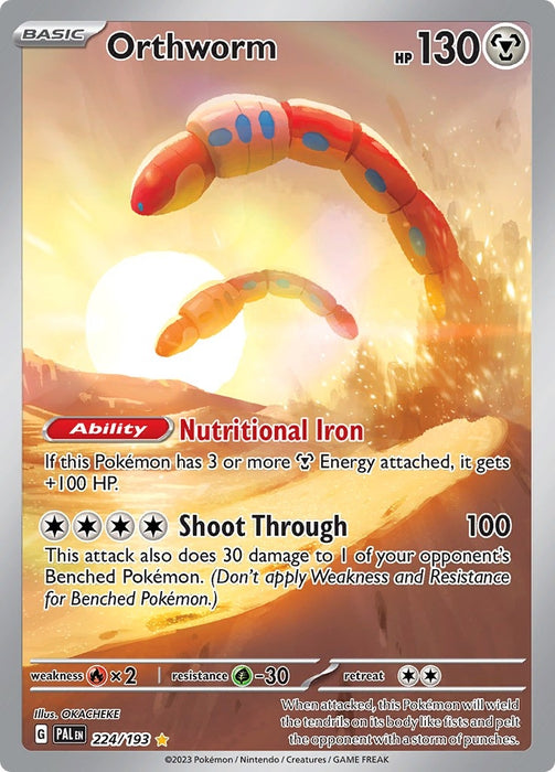 Image for Orthworm (224/193) (Holofoil) [SV02: Paldea Evolved] - Pokemon