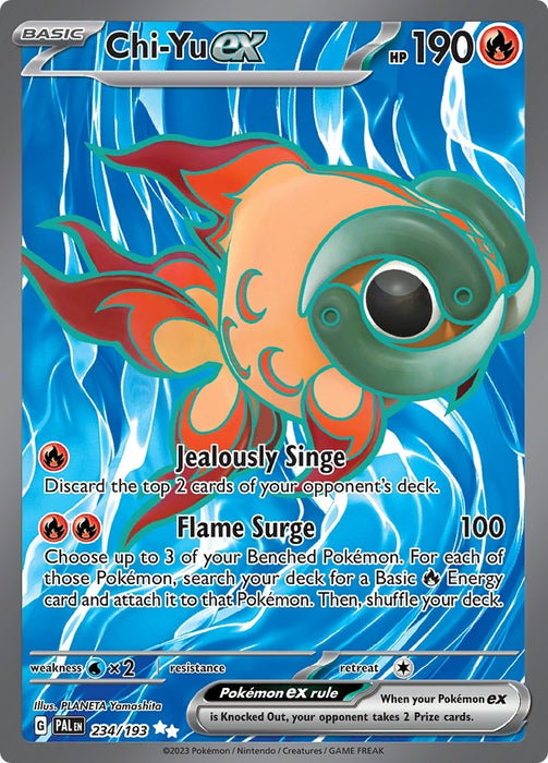 Image for Chi-Yu ex (234/193) (Holofoil) [SV02: Paldea Evolved] - Pokemon