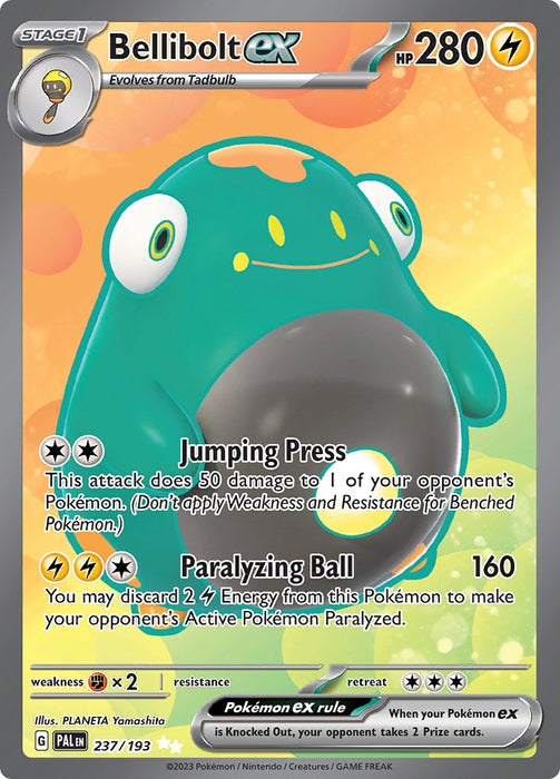 Image for Bellibolt ex (237/193) (Holofoil) [SV02: Paldea Evolved] - Pokemon