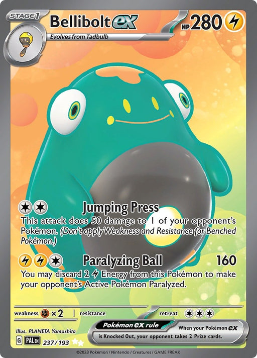 Image for Bellibolt ex (237/193) (Holofoil) [SV02: Paldea Evolved] - Pokemon
