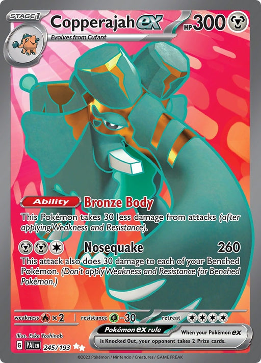 Image for Copperajah ex (245/193) (Holofoil) [SV02: Paldea Evolved] - Pokemon