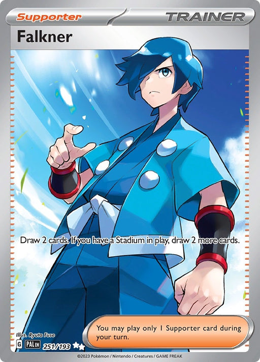 Image for Falkner (251/193) (Holofoil) [SV02: Paldea Evolved] - Pokemon