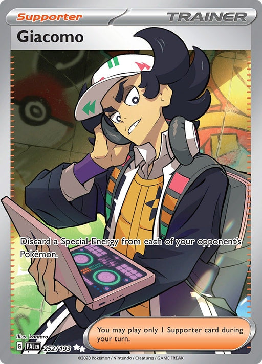 Image for Giacomo (252/193) (Holofoil) [SV02: Paldea Evolved] - Pokemon