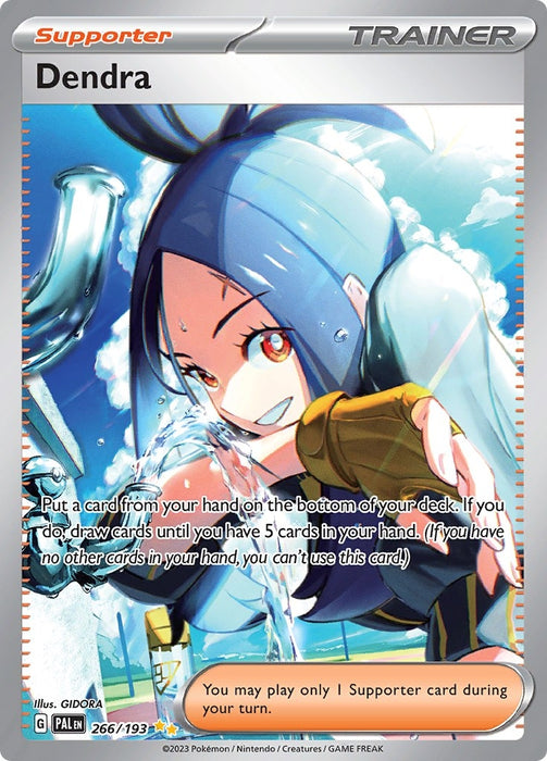 Image for Dendra (266/193) (Holofoil) [SV02: Paldea Evolved] - Pokemon
