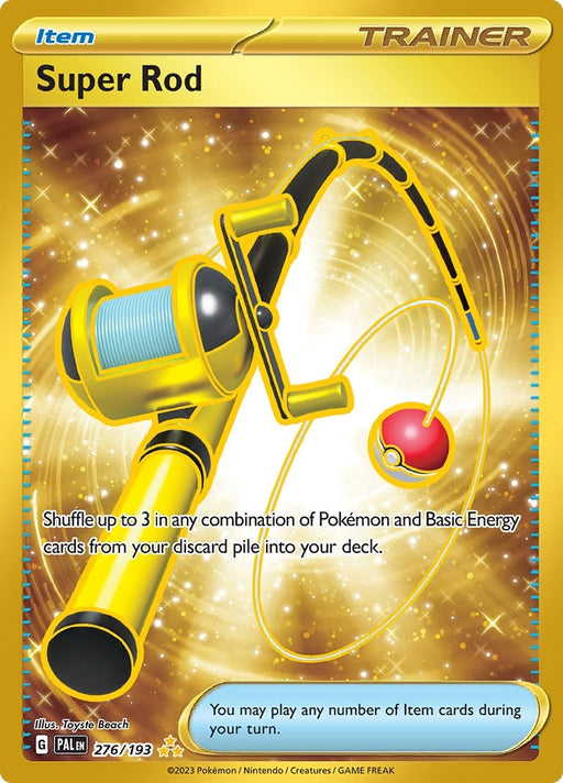 Image for Super Rod (276/193) (Holofoil) [SV02: Paldea Evolved] - Pokemon