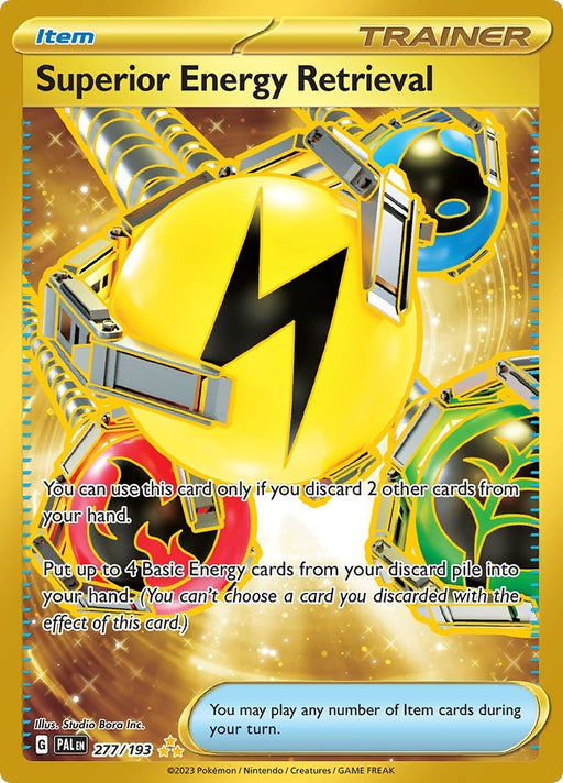 Image for Superior Energy Retrieval (277/193) (Holofoil) [SV02: Paldea Evolved] - Pokemon