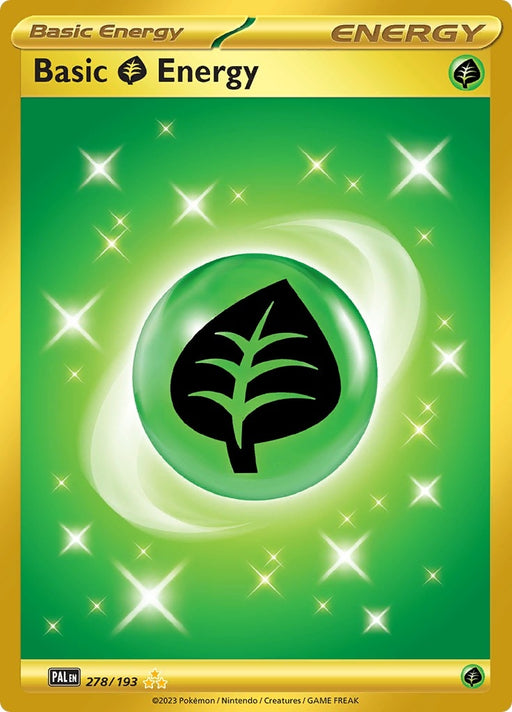 Image for Basic Grass Energy (278/193) (Holofoil) [SV02: Paldea Evolved] - Pokemon