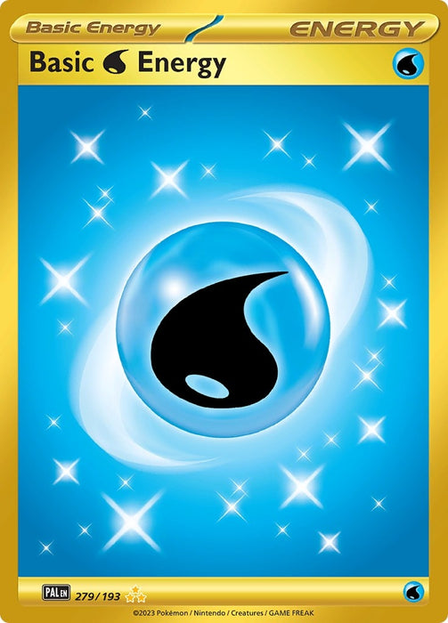 Image for Basic Water Energy (279/193) (Holofoil) [SV02: Paldea Evolved] - Pokemon
