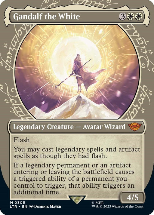 Image for Gandalf the White (Showcase) (305) [Universes Beyond: The Lord of the Rings: Tales of Middle-earth] - Magic: The Gathering