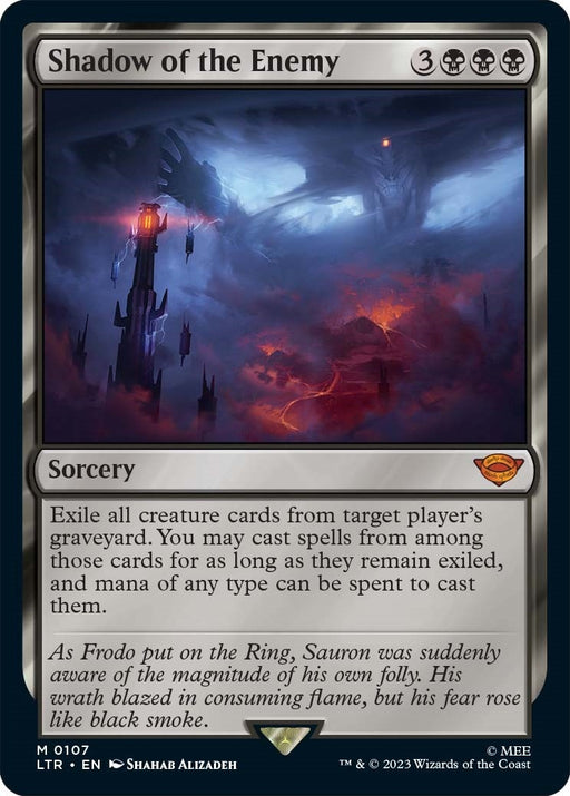 Image for Shadow of the Enemy (107) (Foil) [Universes Beyond: The Lord of the Rings: Tales of Middle-earth] - Magic: The Gathering